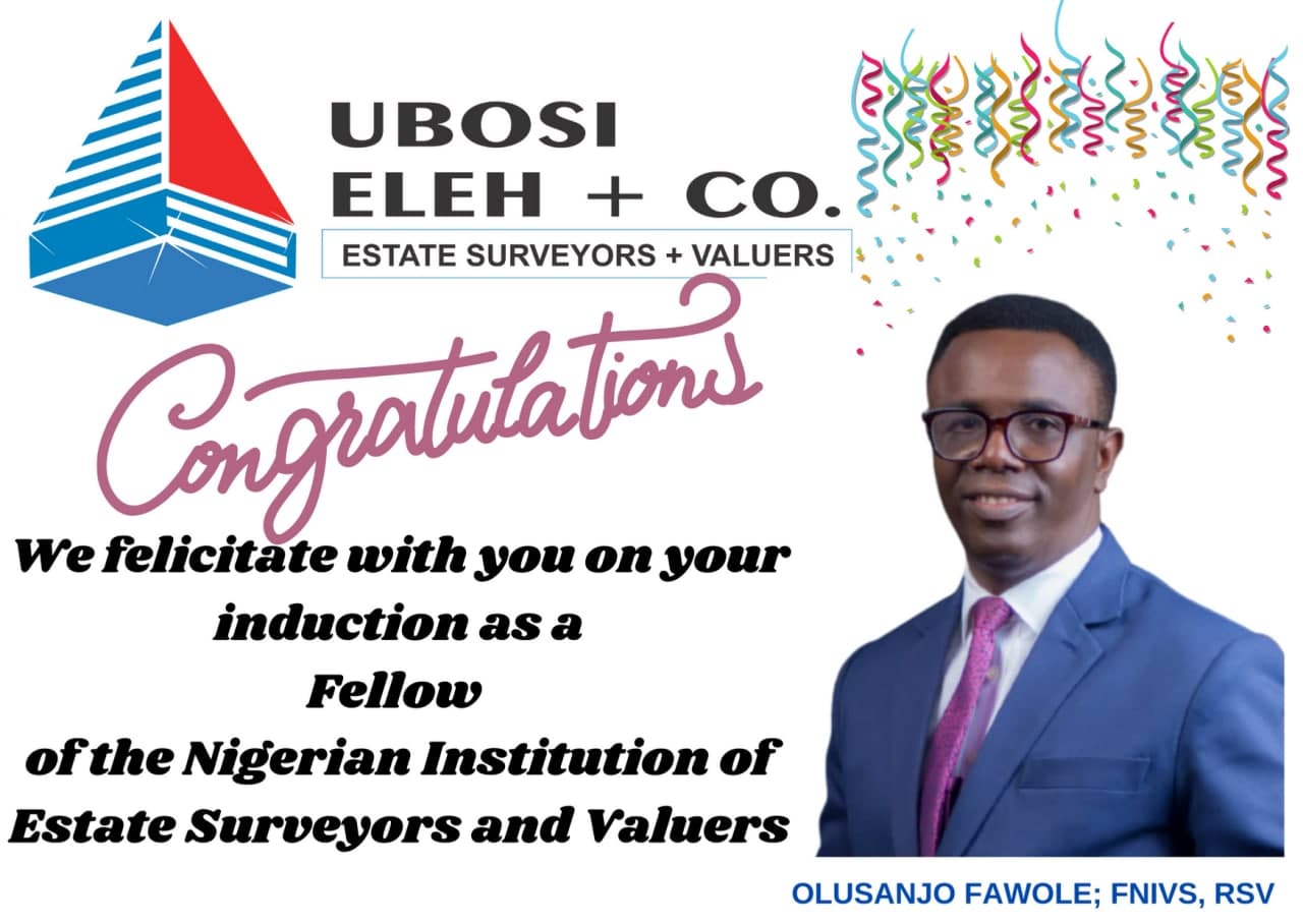 Congratulations to Olusanjo Fawole