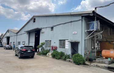 2-Bay Warehouse with 3-floor Office building. N5billion