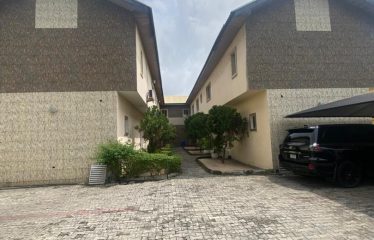 4 units of 3 bedroom terrace on a land measuring 800sqm