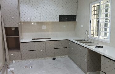 Newly built 4-bedroom semi-detached house with a room BQ, spread across 2 floors.