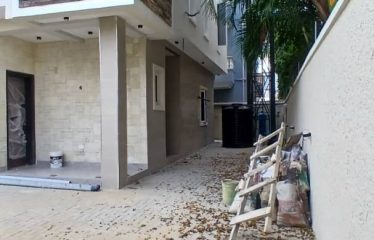 Newly built 4-bedroom semi-detached house with a room BQ, spread across 2 floors.