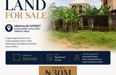 Land for sale