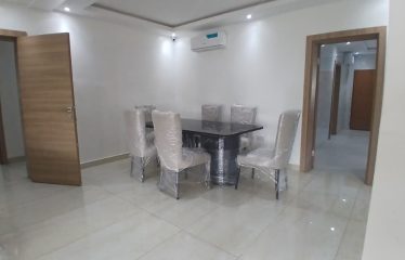 A partially furnished 3 Bedroom Apartment with BQ