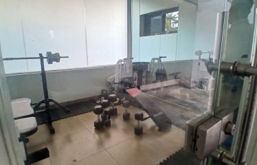 A partially furnished 3 Bedroom Apartment with BQ