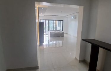 A partially furnished 3 Bedroom Apartment with BQ